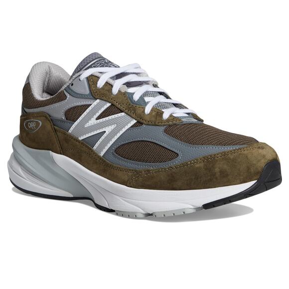 NWT New Balance Unisex Sneaker, Olive/Grey,Men 7 / Women 8.5 main image 6